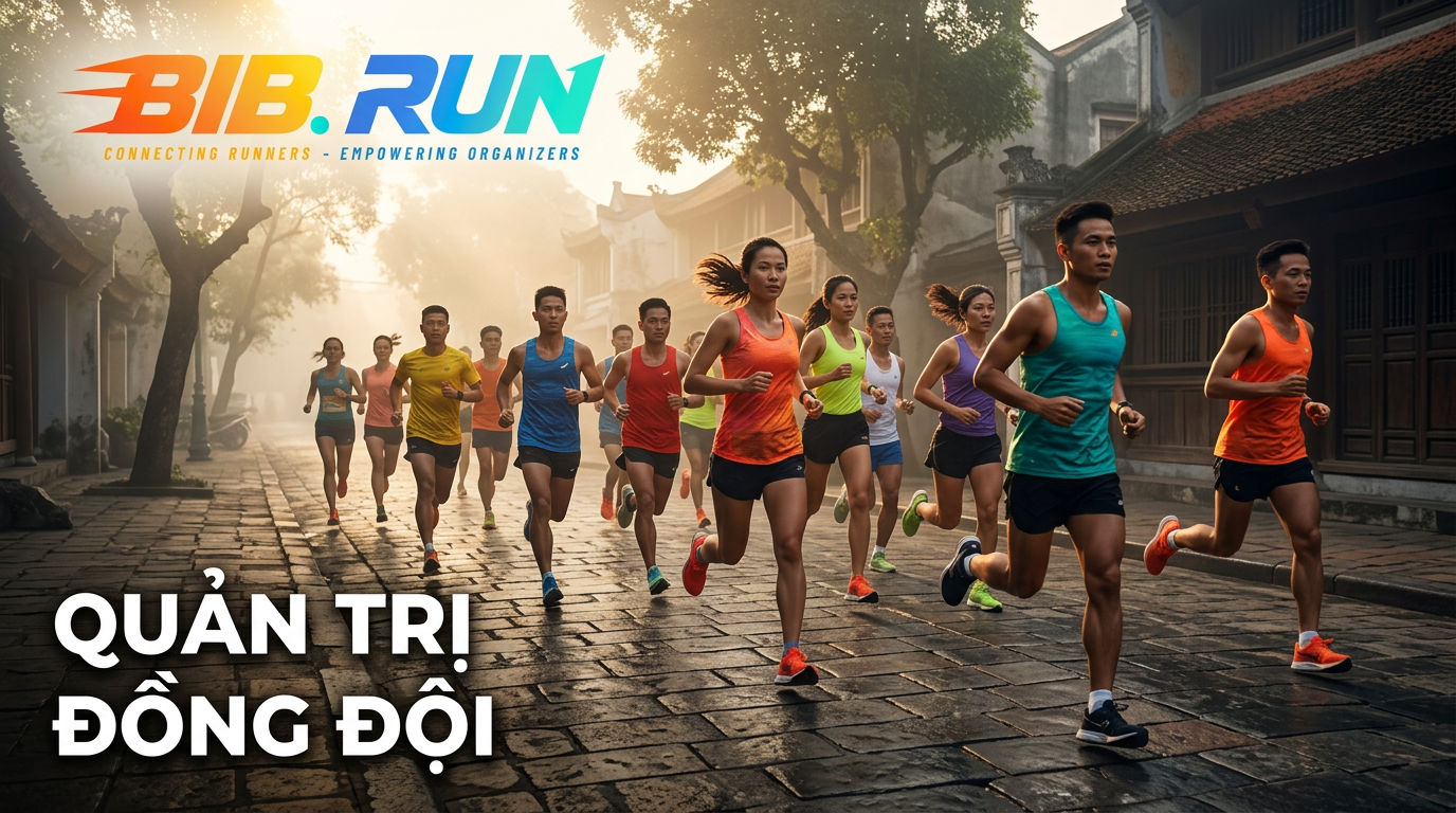 QUẢN TRỊ DỮ LIỆU ĐỒNG ĐỘI: BÍ QUYẾT "SĂN BIB" KHÔNG SAI SÓT CHO RUNNING CLUB