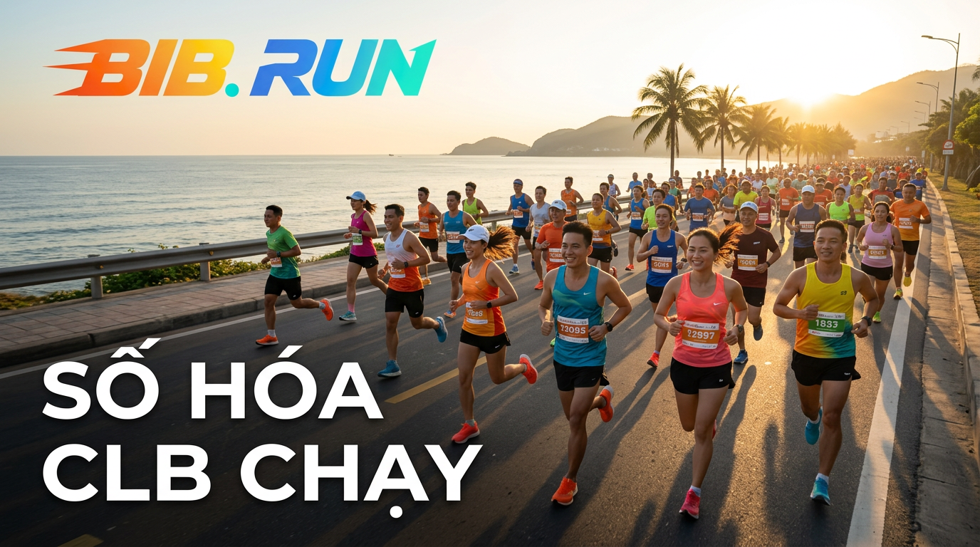 QUẢN TRỊ CLB CHẠY QUY MÔ LỚN: BÍ QUYẾT SỐ HÓA ĐỂ TRÁNH "VỠ TRẬN" KHI GOM BIB