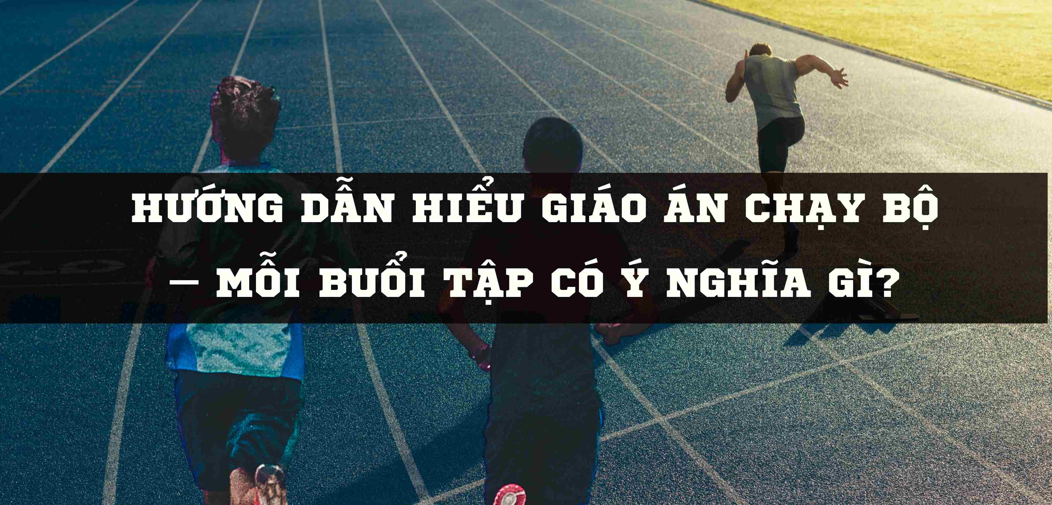 EASY RUN, INTERVAL, LONG RUN: CHẠY ĐÚNG MỚI HIỆU QUẢ